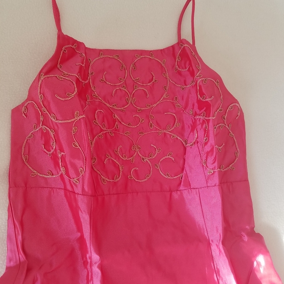 Zum Zum by Niki Livas Spaghetti strap Gown Dress - Picture 6 of 16